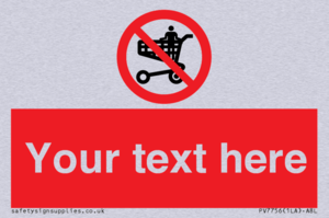 Custom prohibition no standing in trolley